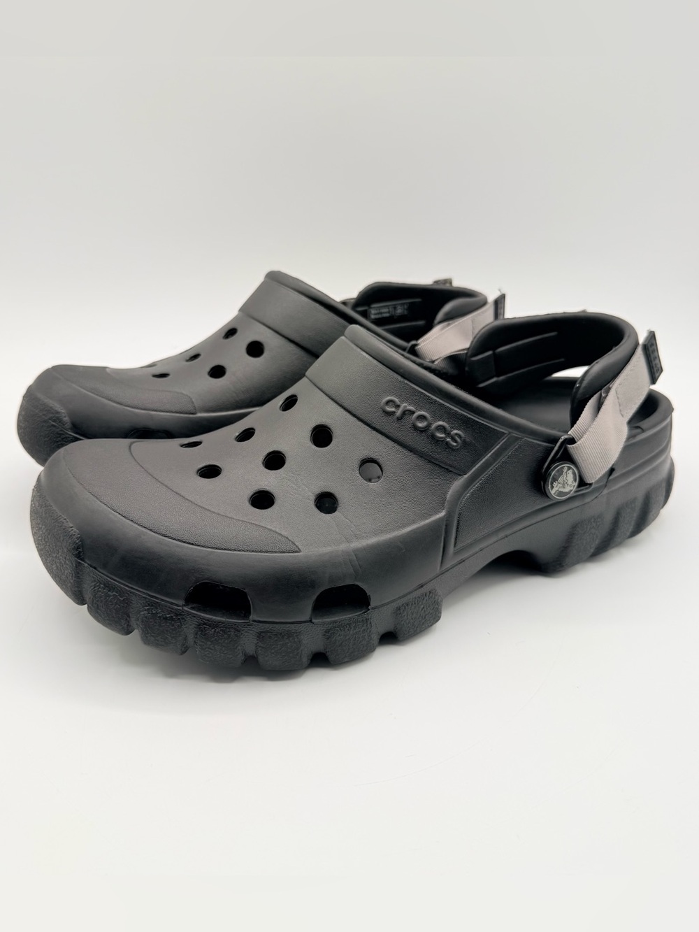 Crocs Classic All-Terrain Clog Black Unisex Men’s 9 Women’s 11 Comfort Shoes